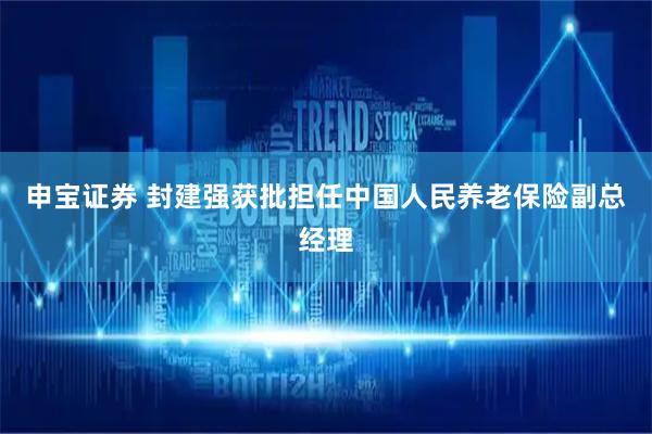 申宝证券 封建强获批担任中国人民养老保险副总经理